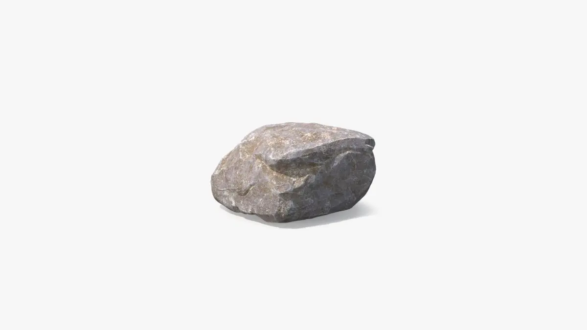 Rock 3D model