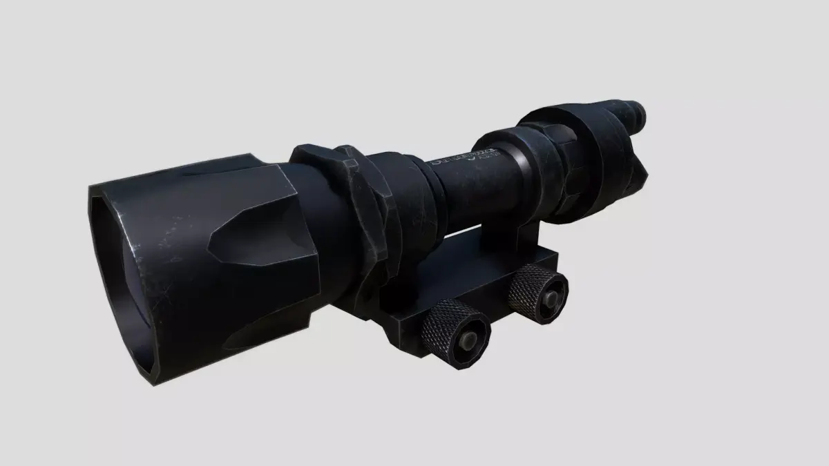 SureFire M951 Flashlight Low-poly 3D model