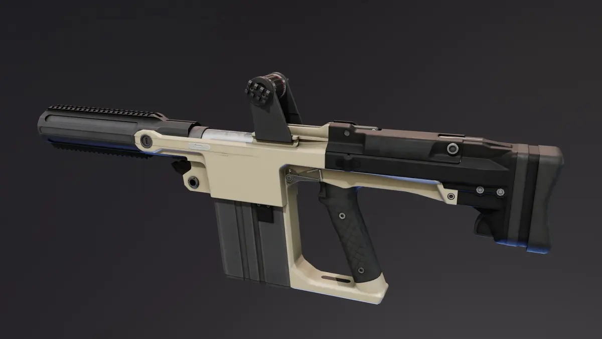 SSW40 Grenade Launcher 3D model