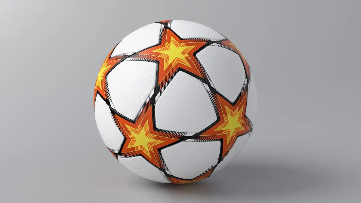 Soccer Ball Stars Shifted 3D model