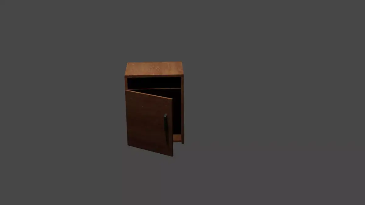 Small Dresser  Free 3D model