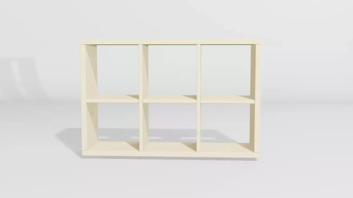 Shelf asset - free Free low-poly 3D model