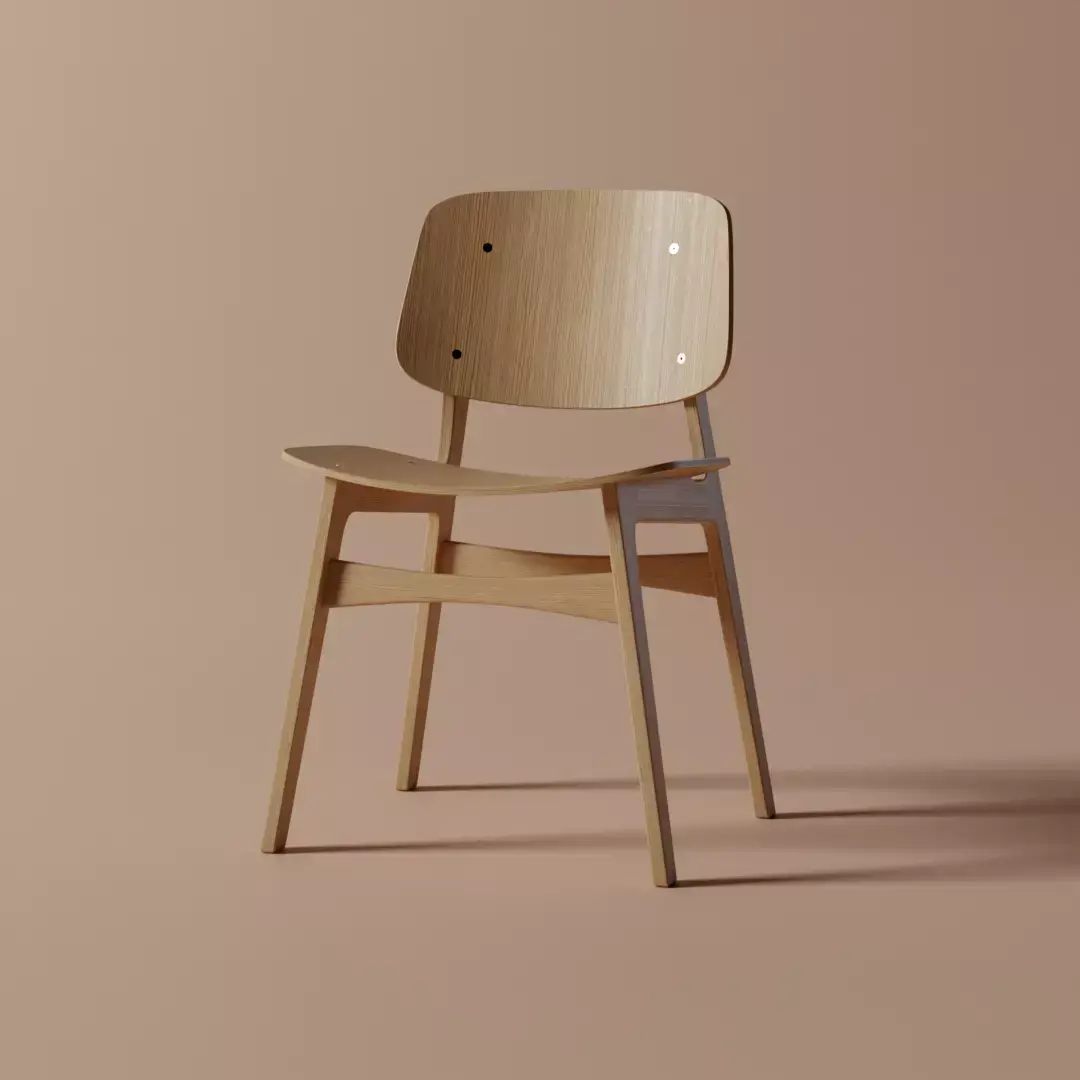 Soborg Chair Free 3D model
