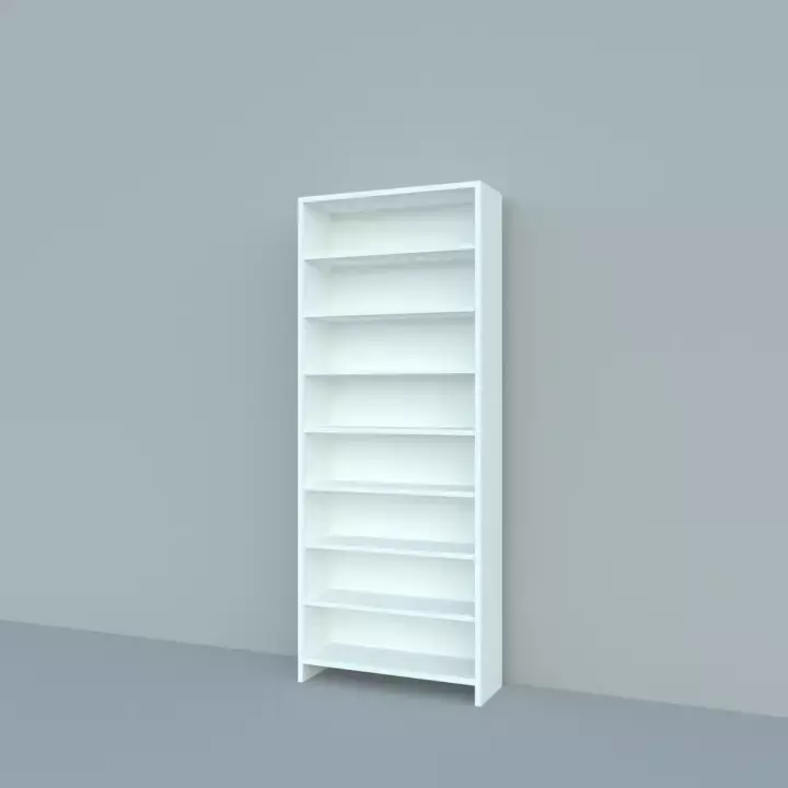 Bookcase Free 3D model buy