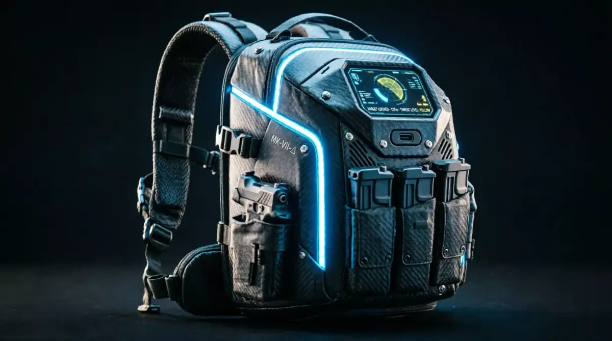 Tactical Backpack - Military Camping Bag PBR Ready Low-poly 3D model