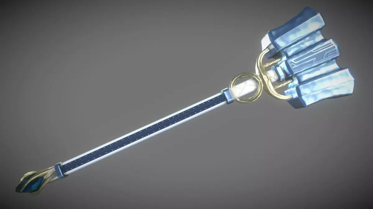 Holy Hammer Low-poly 3D model