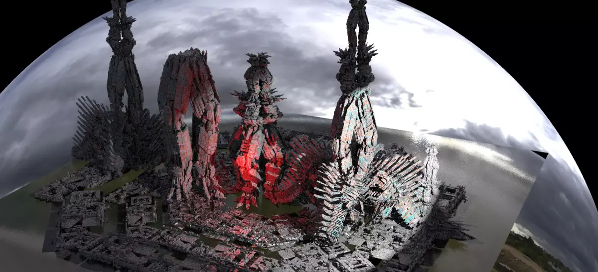 Robot architecture Structures collection 3D model