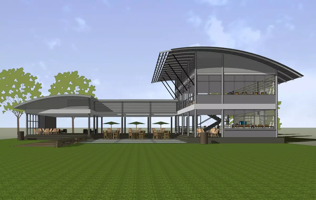 Cafe 2022-2003 3D model