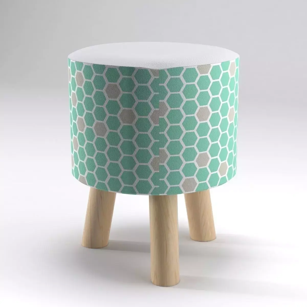 SCANDINAVIAN STOOL Free 3D model