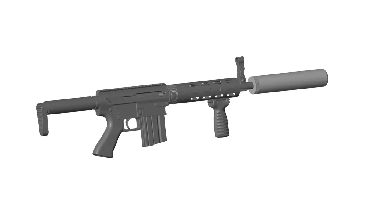 RIFLE ar - 3D model