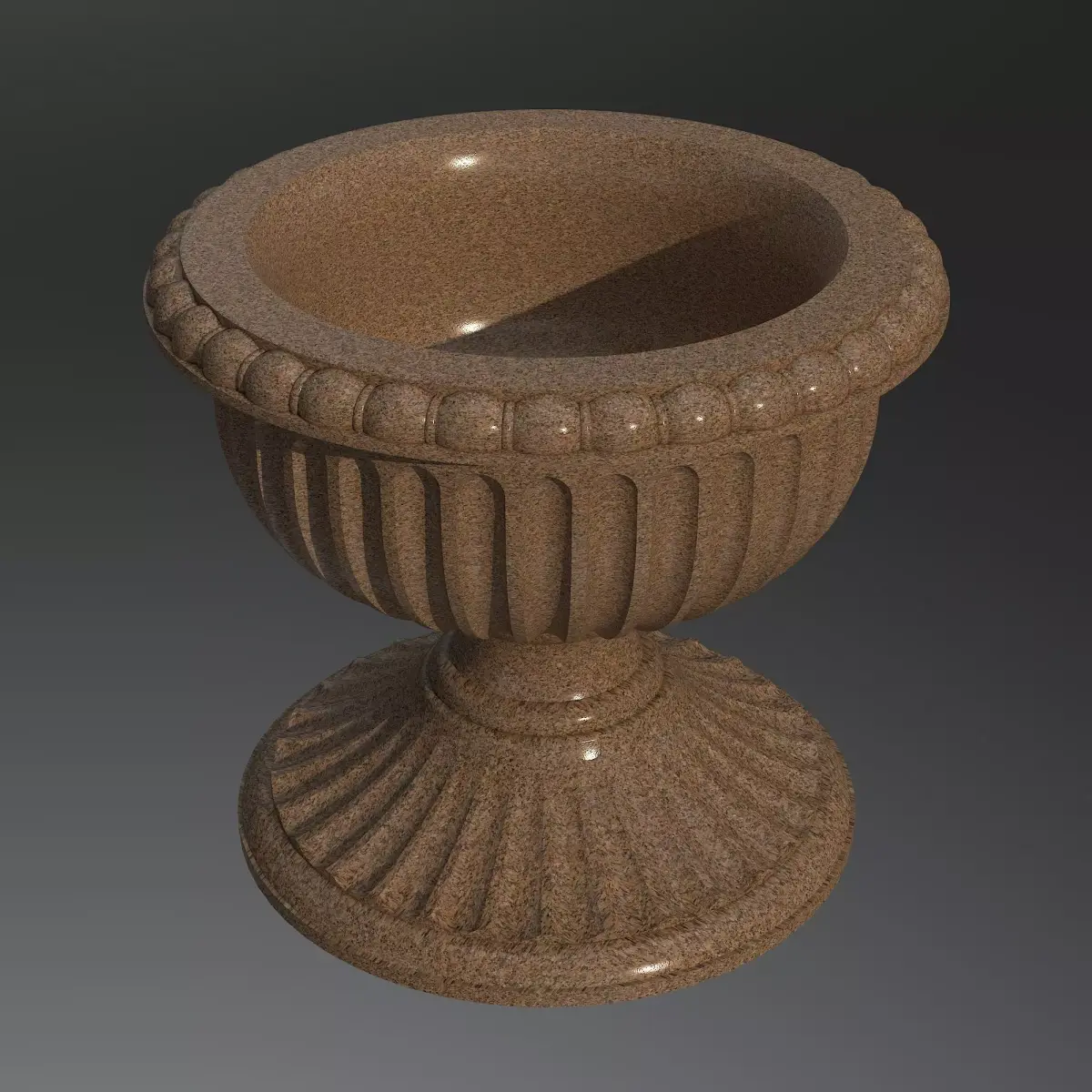 PLANT POT 01 Free 3D model