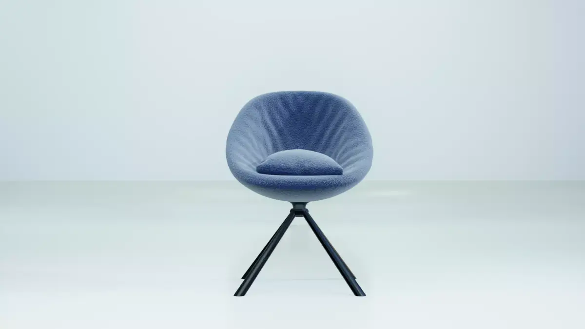 Nestle chair Free low-poly 3D model