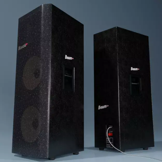 Vintage hi-fi Domestic-Professional Loudspeaker Beam P-2100 3D model