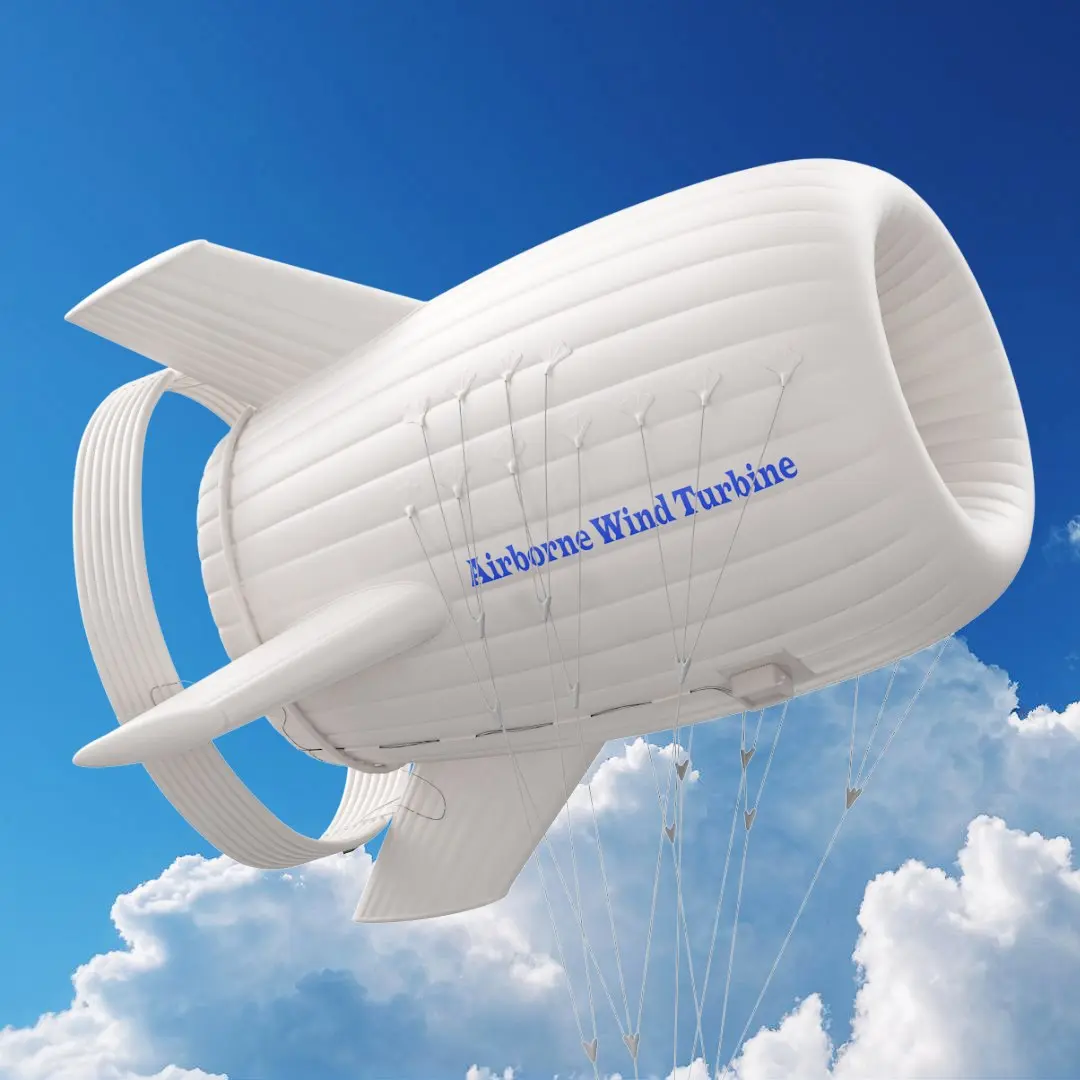 Inflatable Airborne Wind Turbine 3D model