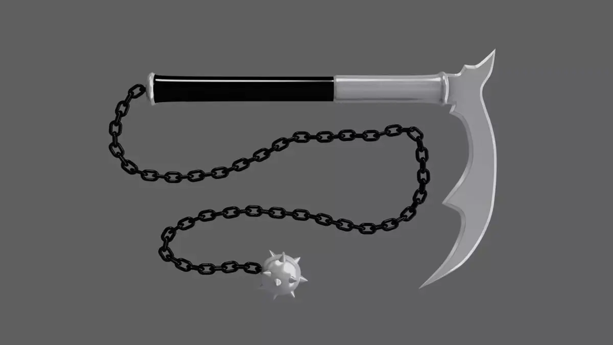 Heavy Kusarigama 3D model