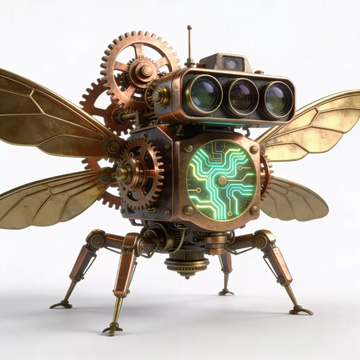Atlas-Prime Cybernetic Manipulator Low-Poly 3D Model Low-poly 3D model
