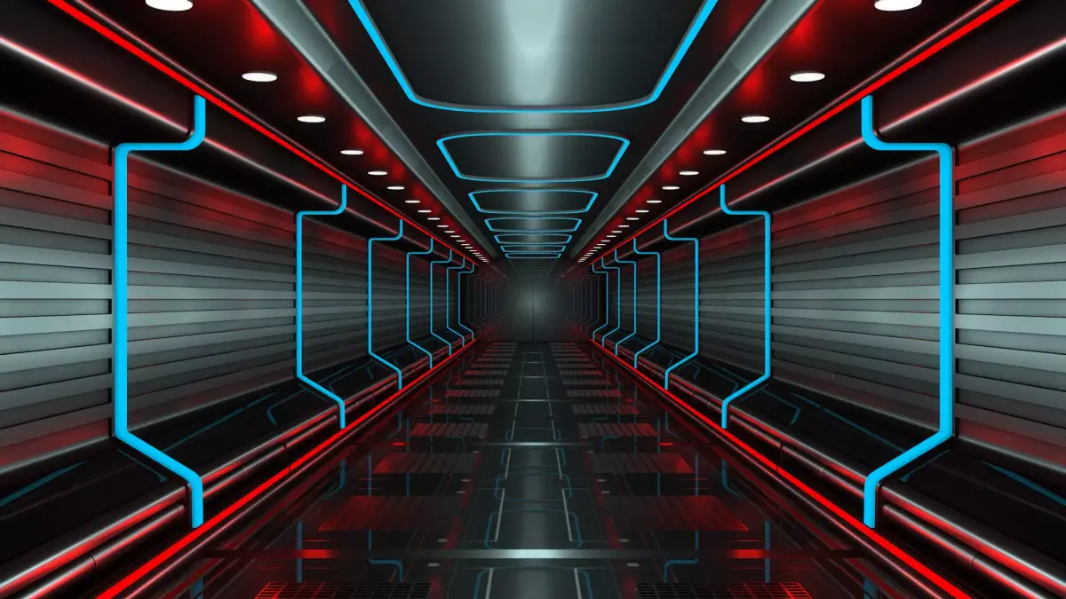 Sci Fi Interior 3D model 93