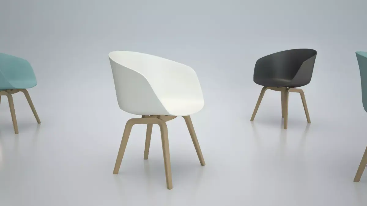 About A Chair Free 3D model