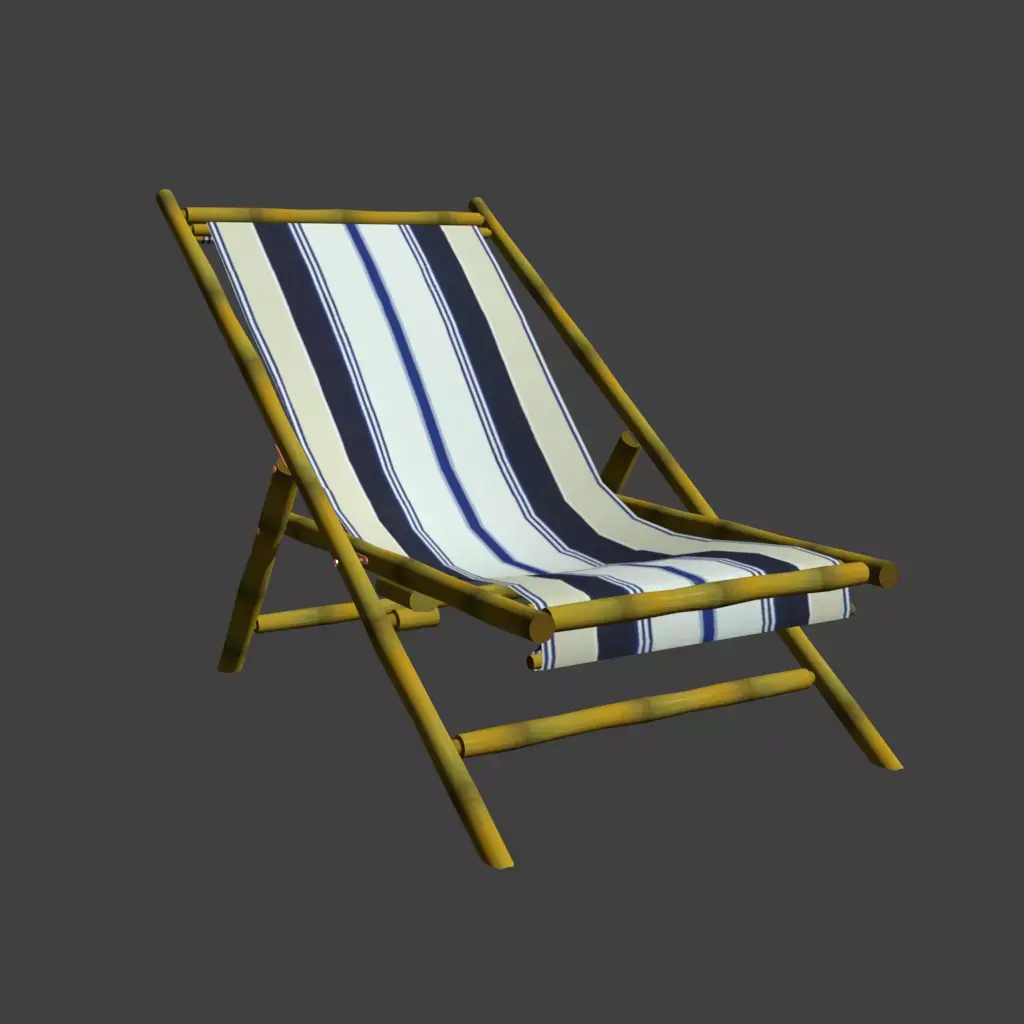 Beach chair Free 3D model order