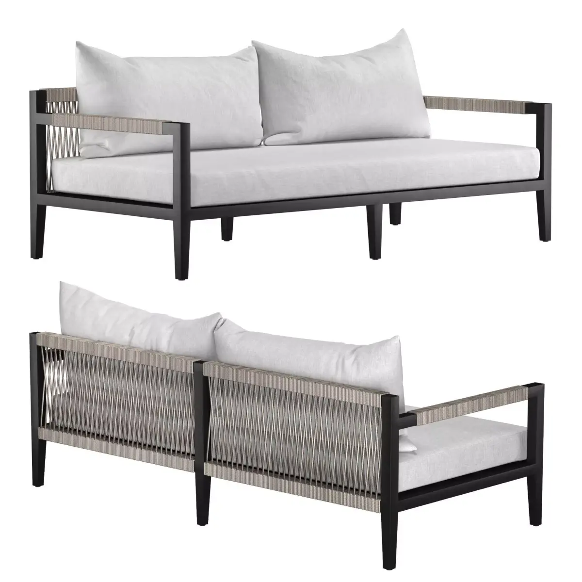 CHERYL MODERN OUTDOOR SOFA 3D model