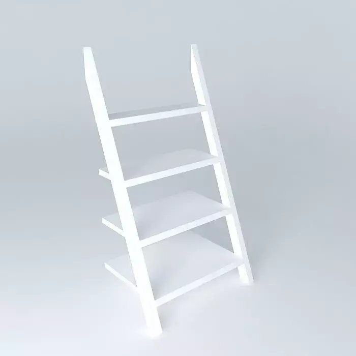 Ladder bookshelf Free 3D model