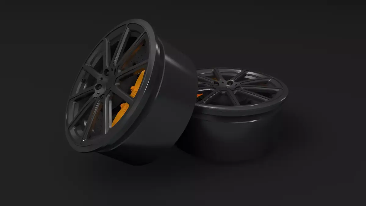 McLaren Rims 3D model