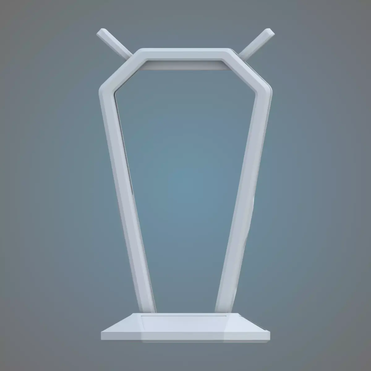 Futuristic Sci-Fi Headset Stand 3D print model