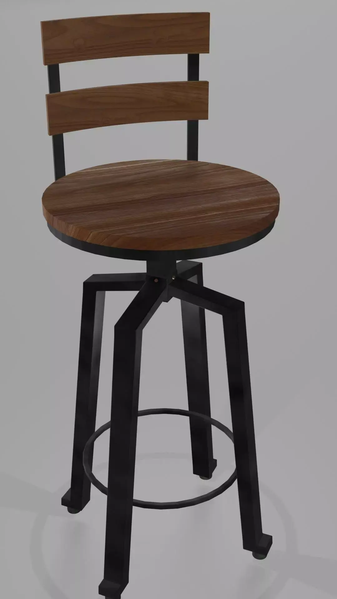 Bar Stool Free low-poly 3D model purchase