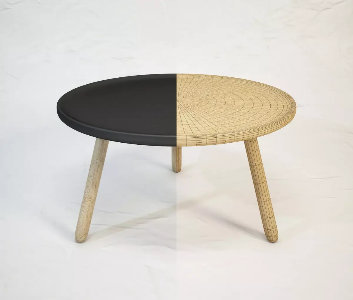 Tablo table by normann Copenhagen Free 3D model
