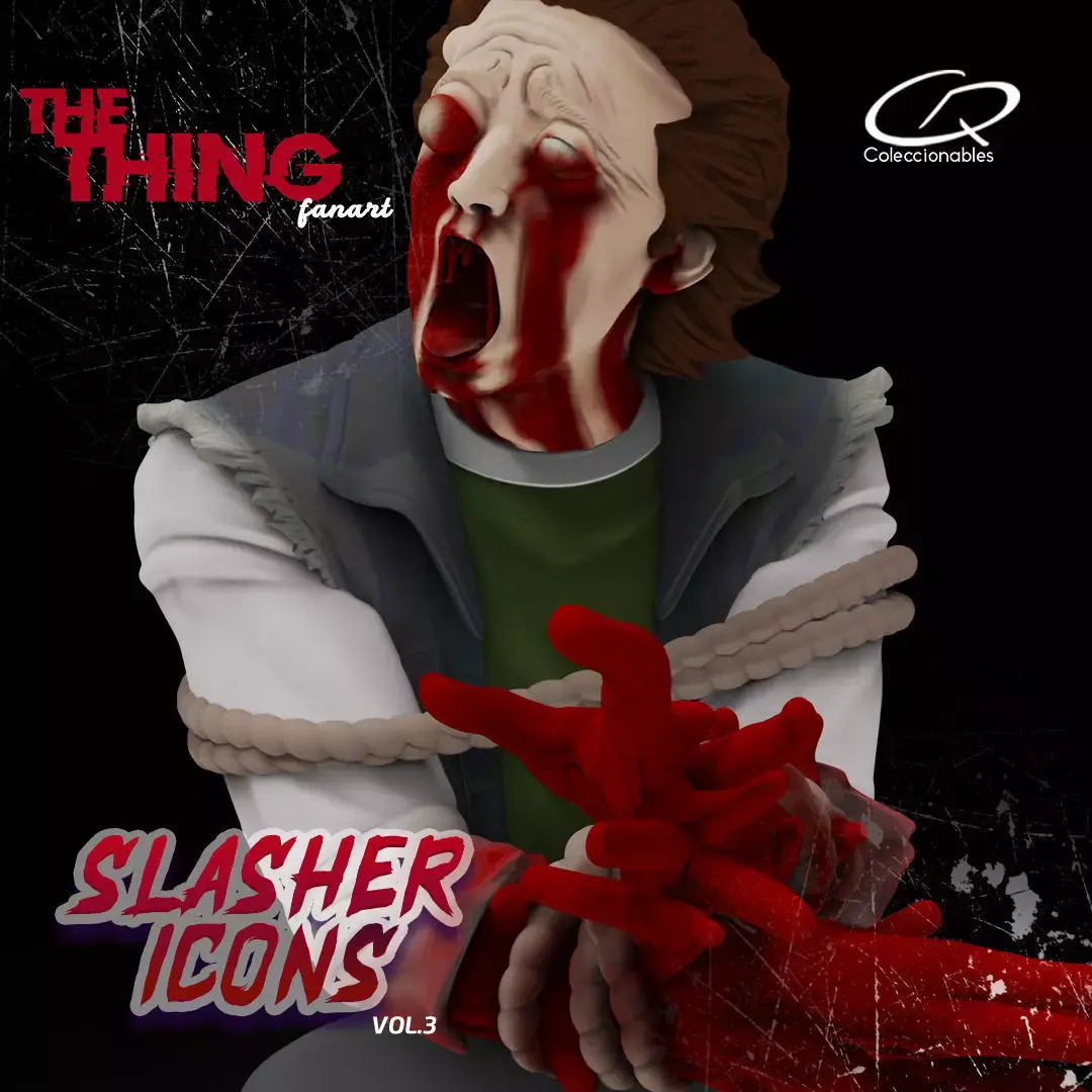 Horror Collection - The Thing Palmer fanart 3D print model purchase