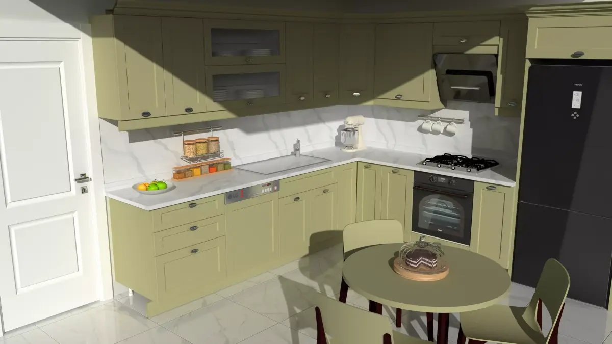 Kitchen cupboard Free 3D model