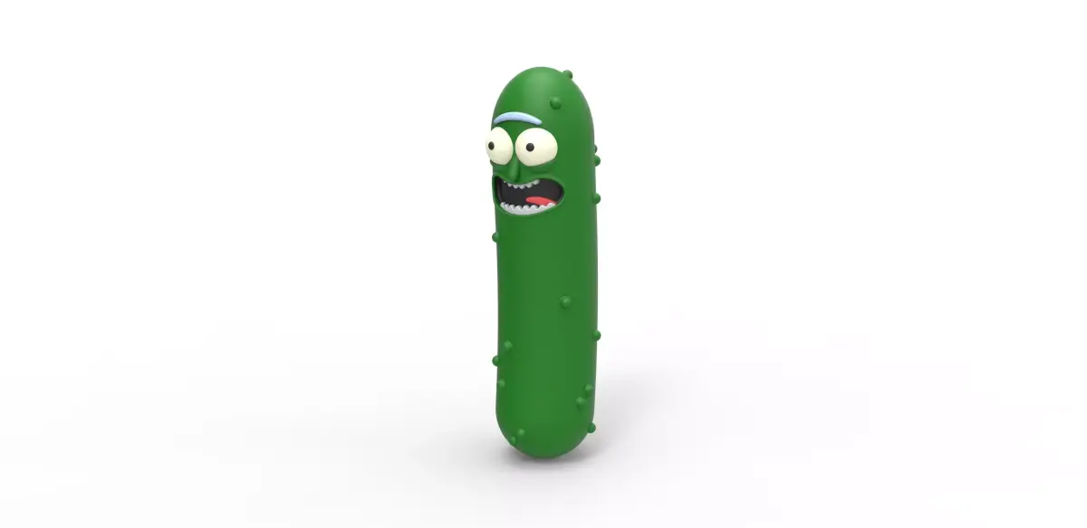 Pickle Rick 3D print model