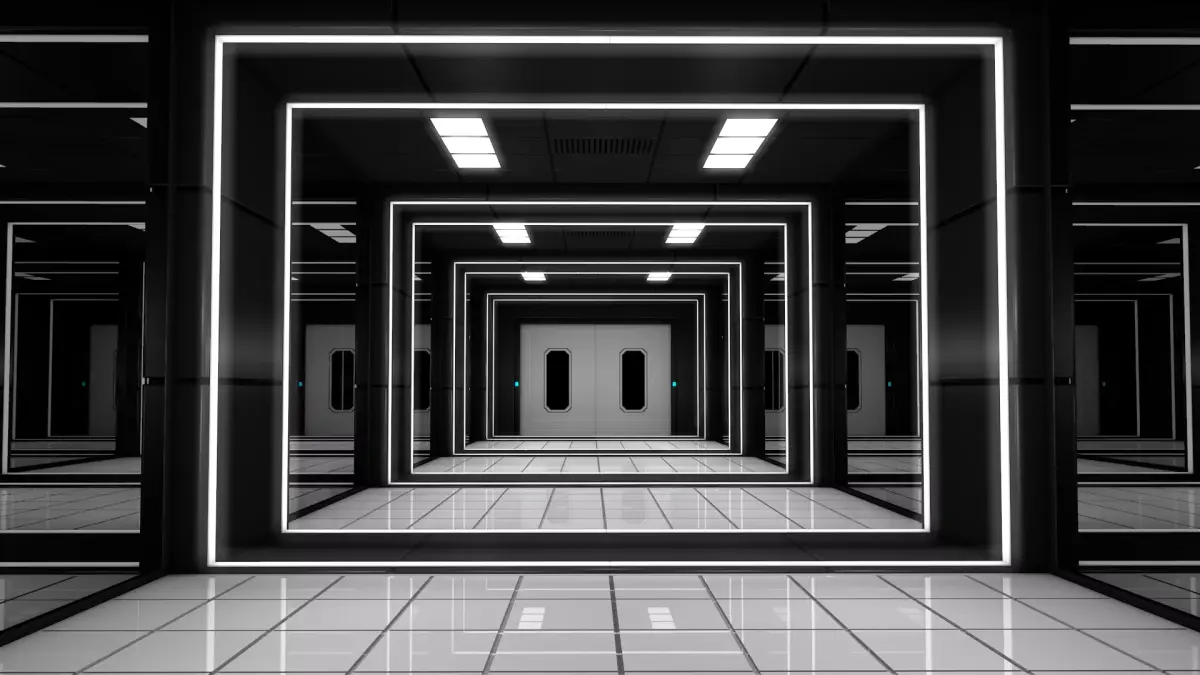 Sci Fi Corridor 3D model 179