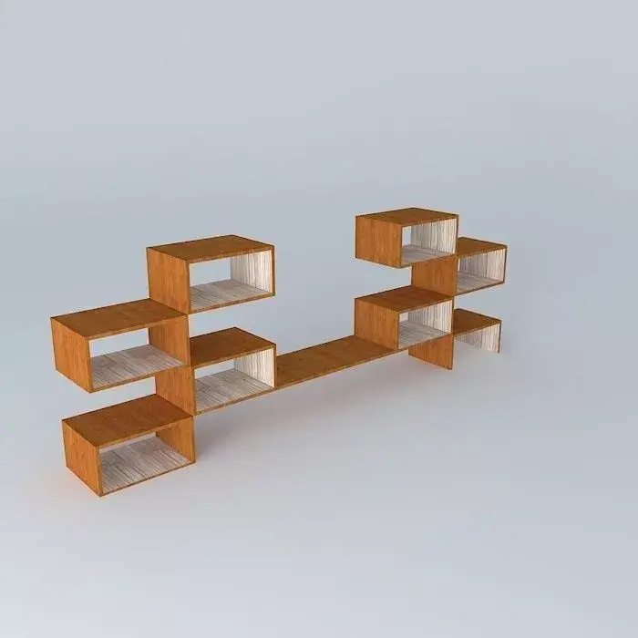 estante bookshelf rack Free 3D model