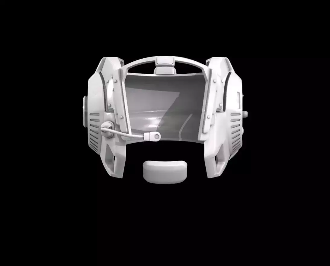 Star Wars Return of the Jedi B-wing pilote helmet 3D print model
