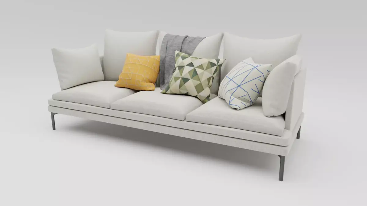 Couch Williams 302 Free 3D model