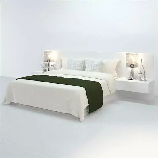 modern bed Free 3D model get