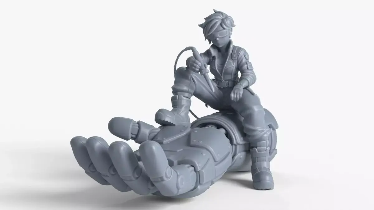 This mechanic found the forgotten colossus and restarted history 3D print model
