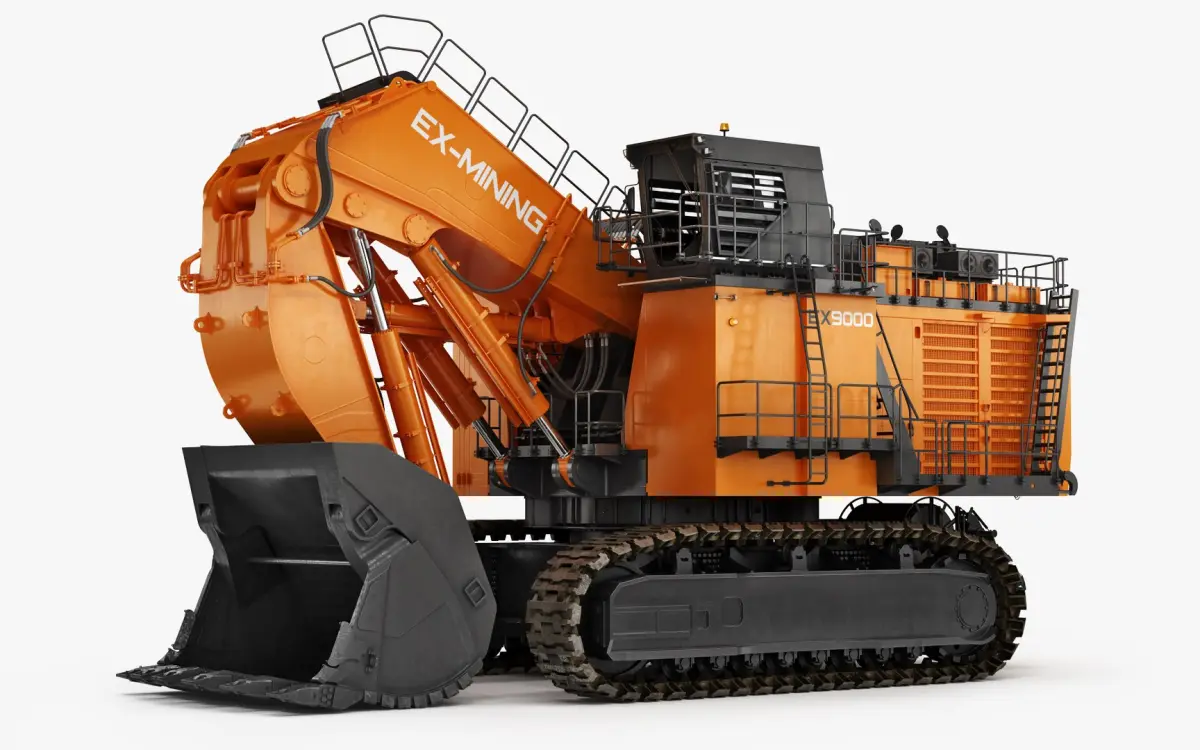 Mining Excavator Loading Shovel Generic 3D model
