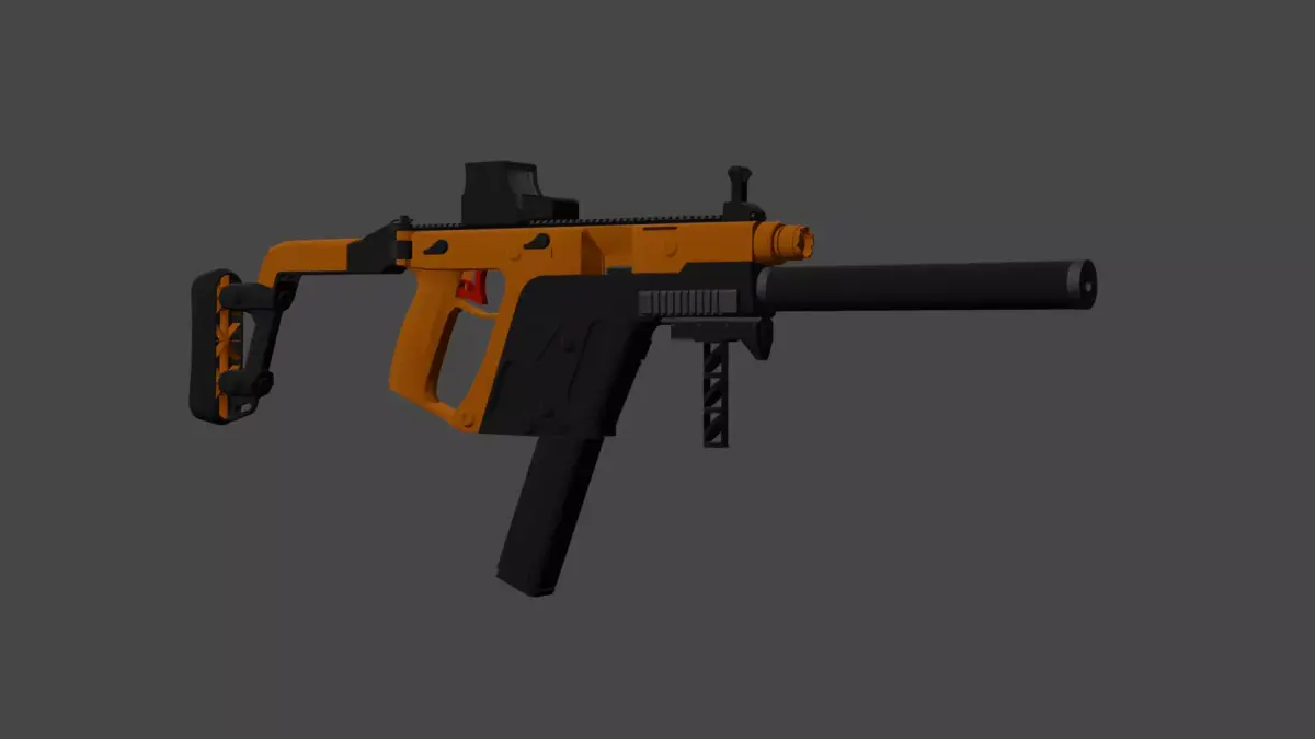 KRISS Vector 3D model 5