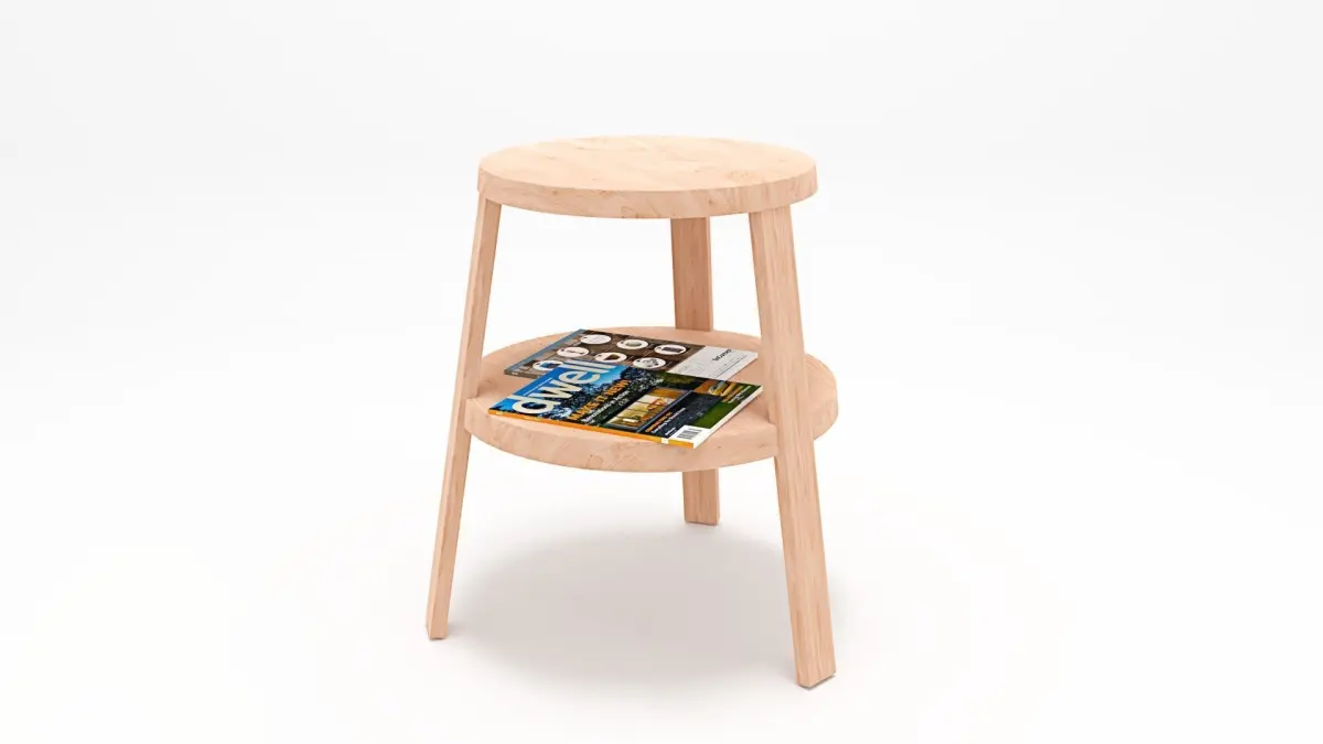 Karimoku New Standard Stools Free 3D model