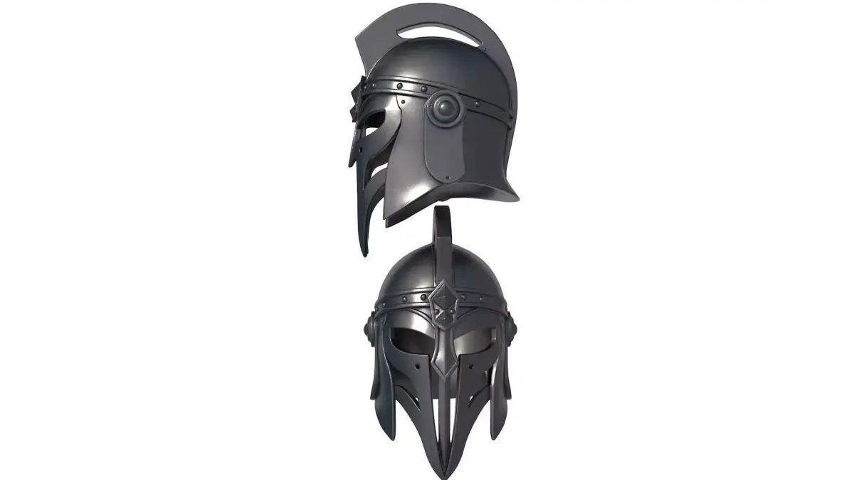 Spartan Helmet - Spartan Helmet stl - Sci Fi helmet 3D print model purchase