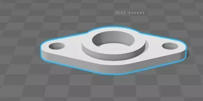bearings holder D21 B7 d8 3D print model
