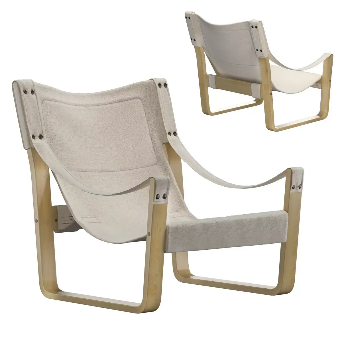 Senori Pulkka Lounge Chair 3D model