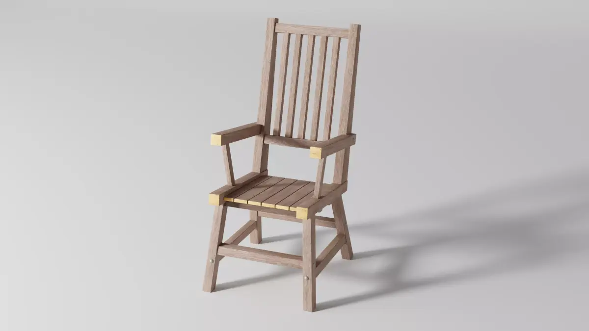 High Back Chair 3D model purchase
