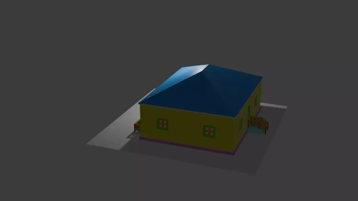 simple house 3D print model purchase