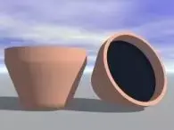 Garden flower pots Free 3D model