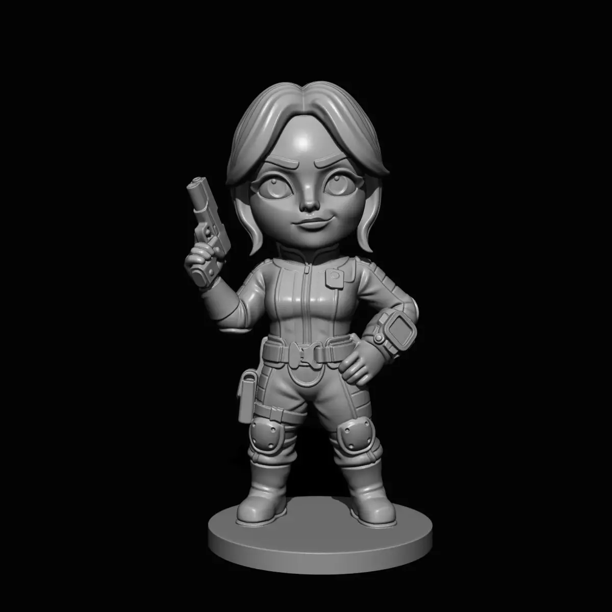 Lucy MacLean  Fallout 3D print model