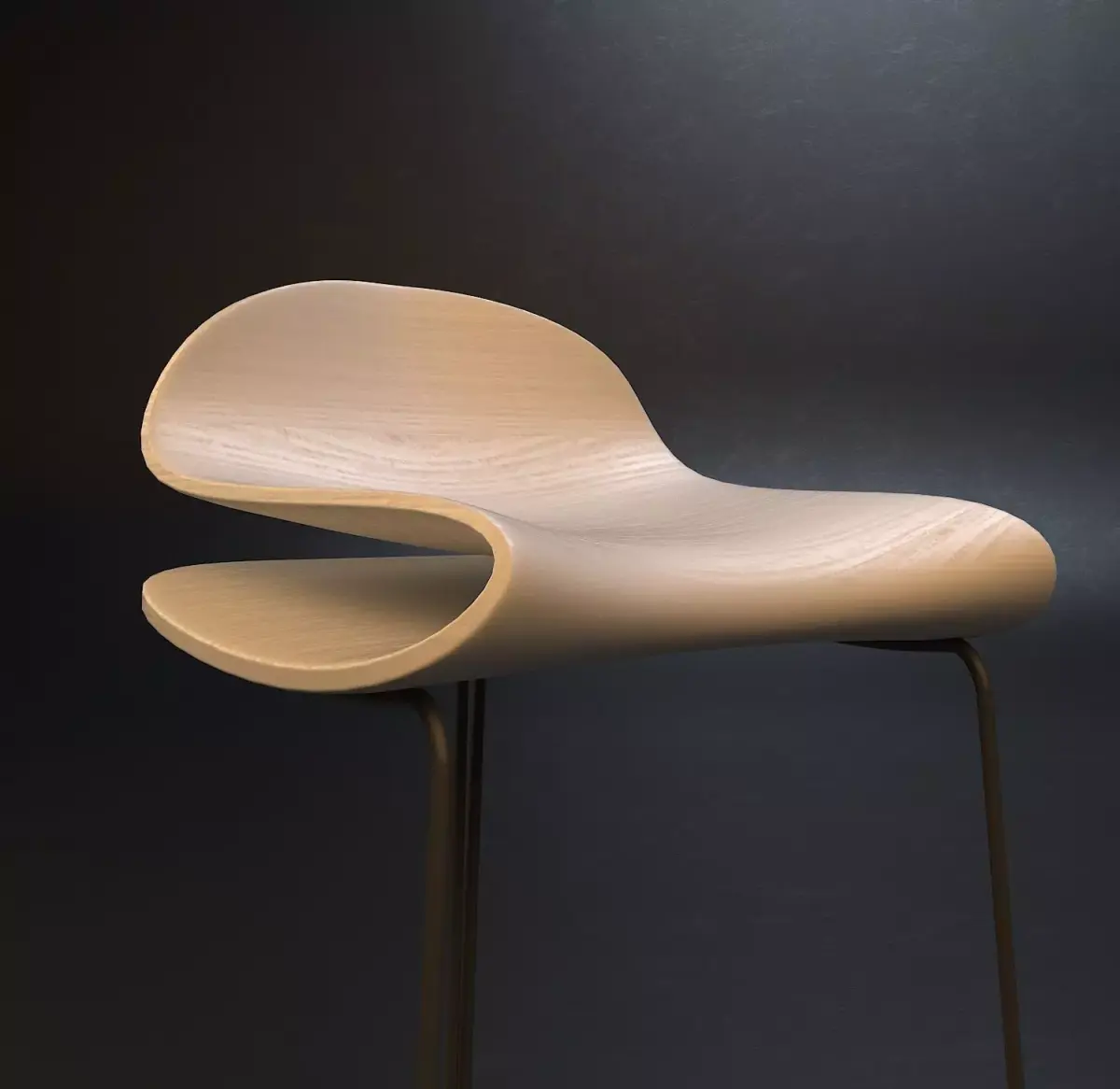 Lounge Chair Free 3D model buy