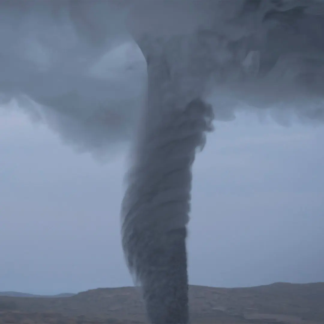 Severe Weather Tornado Funnel VDB for Blender 3D model